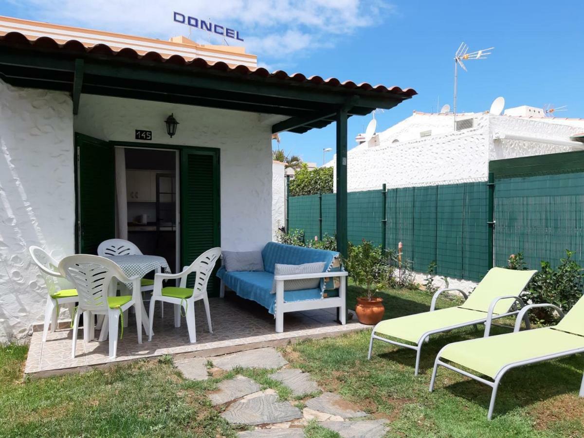 Вилла Bungalow With Private Garden Nex To Yumbo Center Маспаломас Экстерьер фото